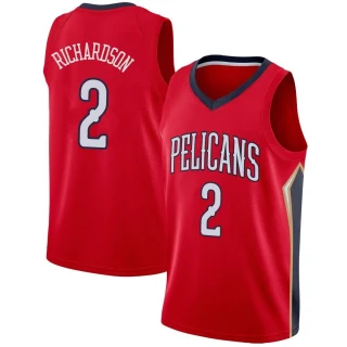 Men's Josh Richardson New Orleans Pelicans Red Swingman Jersey - Statement Edition