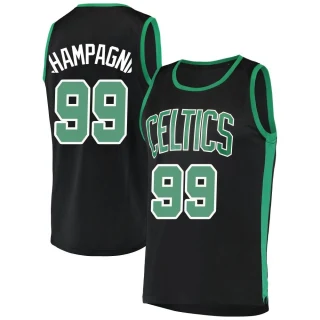 Men's Justin Champagnie Boston Celtics Black Fast Break Jersey - Statement Edition