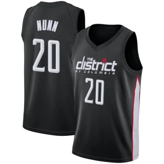Men's Kendrick Nunn Washington Wizards Black Swingman 2018/19 Jersey - City Edition