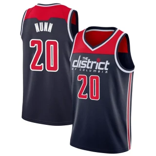 Men's Kendrick Nunn Washington Wizards Navy Swingman 2019/20 Jersey - Statement Edition