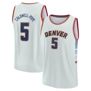 Men's Kentavious Caldwell-Pope Denver Nuggets Fast Break Silver 2022/23 City Edition Jersey