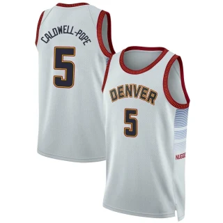Men's Kentavious Caldwell-Pope Denver Nuggets Swingman Silver 2022/23 City Edition Jersey