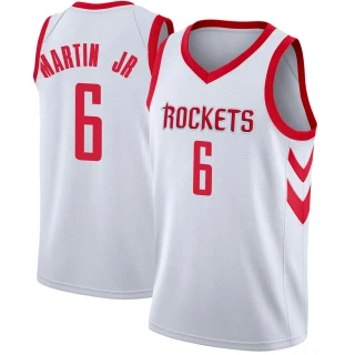 Men's Kenyon Martin Jr. Houston Rockets White Swingman Jersey - Association Edition