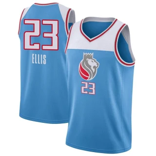 Men's Keon Ellis Sacramento Kings Blue Swingman Jersey - City Edition