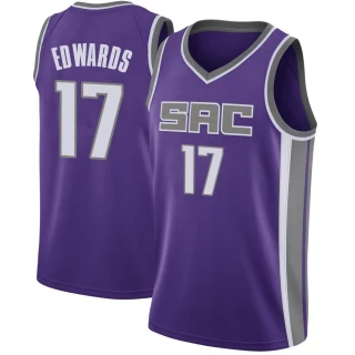 Men's Kessler Edwards Sacramento Kings Purple Swingman Jersey - Icon Edition