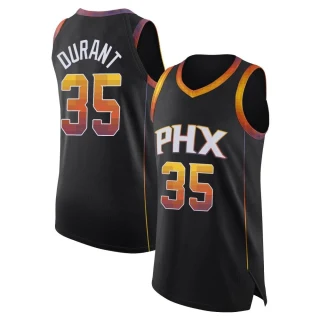 Men's Kevin Durant Phoenix Suns Black Authentic Jordan Brand 2022/23 Jersey - Statement Edition