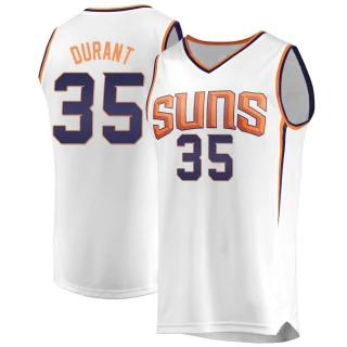 Men's Kevin Durant Phoenix Suns White Fast Break Jersey - Association Edition