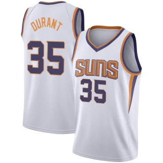 Men's Kevin Durant Phoenix Suns White Swingman 2020/21 Jersey - Association Edition