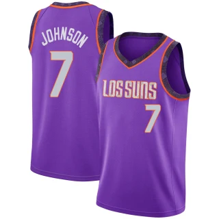 Men's Kevin Johnson Phoenix Suns Purple Swingman 2018/19 Jersey - City Edition