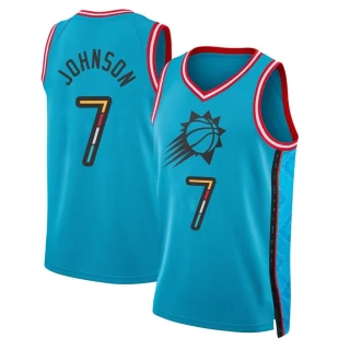 Men's Kevin Johnson Phoenix Suns Purple Swingman 2022/23 City Edition Jersey