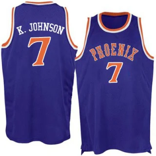 Men's Kevin Johnson Phoenix Suns Purple Swingman New Throwback Jersey