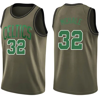 Men's Kevin Mchale Boston Celtics Green Swingman Salute to Service Jersey