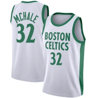 Men's Kevin Mchale Boston Celtics White Swingman 2020/21 Jersey - City Edition