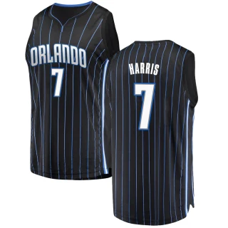 Men's Kevon Harris Orlando Magic Black Fast Break Jersey - Statement Edition