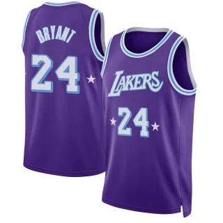 Men's Kobe Bryant Los Angeles Lakers Purple Swingman 2021/22 City Edition Jersey