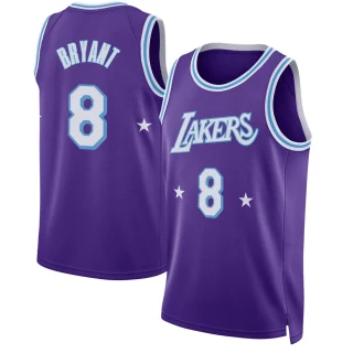 Men's Kobe Bryant Los Angeles Lakers Purple Swingman 2021/22 City Edition Jersey