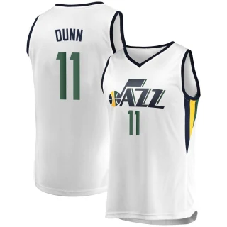 Men's Kris Dunn Utah Jazz White Fast Break Jersey - Association Edition