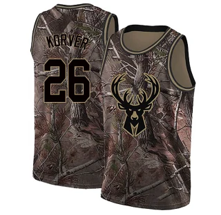 Men's Kyle Korver Milwaukee Bucks Camo Swingman Realtree Collection Jersey