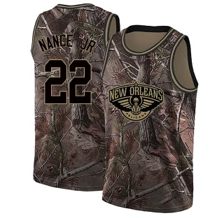 Men's Larry Nance Jr. New Orleans Pelicans Camo Swingman Realtree Collection Jersey