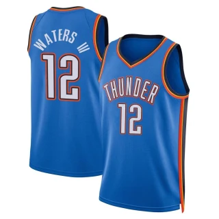 Men's Lindy Waters III Oklahoma City Thunder Blue Swingman 2022/23 Icon Edition Jersey