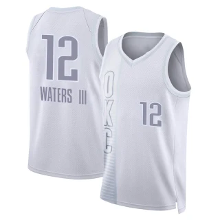 Men's Lindy Waters III Oklahoma City Thunder White Swingman 2021/22 City Edition Jersey