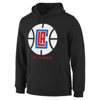 Men's Los Angeles Clippers Black Noches Enebea Pullover Hoodie -