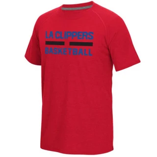 Men's Los Angeles Clippers Red On-Court Climalite Ultimate T-Shirt -