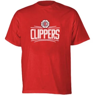 Men's Los Angeles Clippers Red Primary Logo T-Shirt -