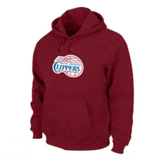 Men's Los Angeles Clippers Red Pullover Hoodie -