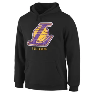 Men's Los Angeles Lakers Black Noches Enebea Pullover Hoodie -