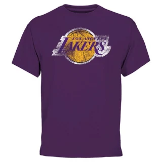 Men's Los Angeles Lakers Purple Big & Tall Team T-Shirt -