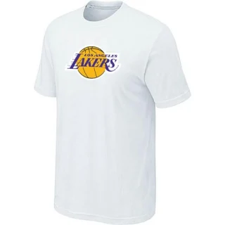 Men's Los Angeles Lakers White Big & Tall Primary Logo T-Shirt -