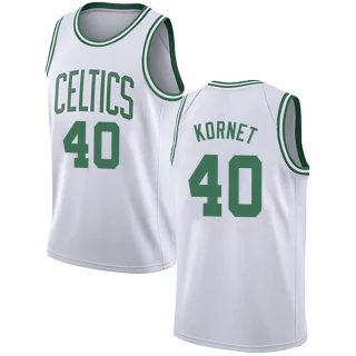 Men's Luke Kornet Boston Celtics White Swingman Jersey - Association Edition