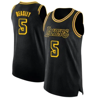 Men's Malik Beasley Los Angeles Lakers Black Swingman Jersey - City Edition