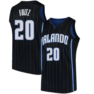 Men's Markelle Fultz Orlando Magic Black Swingman Jersey - Statement Edition