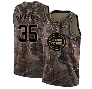Men's Marvin Bagley III Detroit Pistons Camo Swingman Realtree Collection Jersey