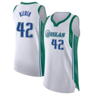Men's Maxi Kleber Dallas Mavericks White Authentic 2021/22 City Edition Jersey