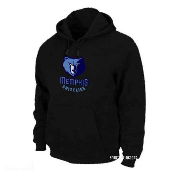 Men's Memphis Grizzlies Black Pullover Hoodie -