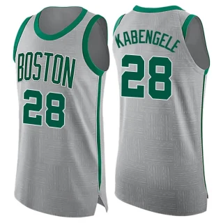 Men's Mfiondu Kabengele Boston Celtics Gray Swingman Jersey - City Edition