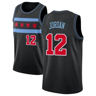 Men's Michael Jordan Chicago Bulls Black Swingman 2018/19 Jersey - City Edition