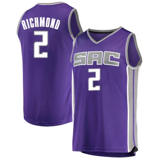 Men's Mitch Richmond Sacramento Kings Purple Fast Break Jersey - Icon Edition