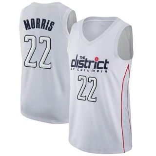 Men's Monte Morris Washington Wizards White Swingman Jersey - City Edition