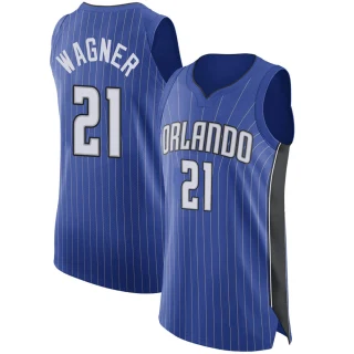 Men's Moritz Wagner Orlando Magic Royal Authentic Jersey - Icon Edition