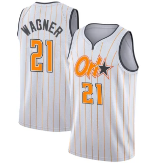 Men's Moritz Wagner Orlando Magic White Swingman 2020/21 Jersey - City Edition