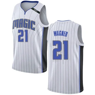 Men's Moritz Wagner Orlando Magic White Swingman Jersey - Association Edition