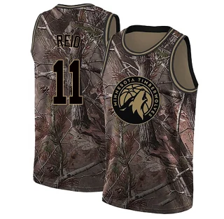 Men's Naz Reid Minnesota Timberwolves Camo Swingman Realtree Collection Jersey
