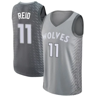 Men's Naz Reid Minnesota Timberwolves Swingman Silver Jersey - City Edition