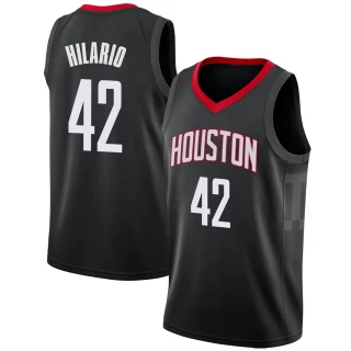 Men's Nene Hilario Houston Rockets Black Swingman Jersey - Statement Edition