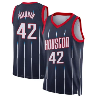 Men's Nene Hilario Houston Rockets Navy Swingman 2021/22 City Edition Jersey