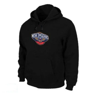 Men's New Orleans Pelicans Black Pullover Hoodie -